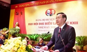 Đại hội đại biểu Đảng bộ huyện Gia Lâm lần thứ XXII, nhiệm kỳ 2020-2025